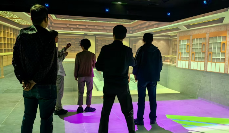 East China Normal University Immersive Scientia CAVE