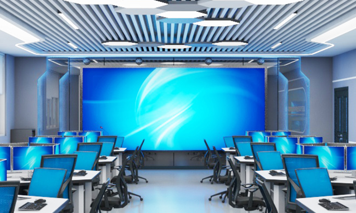 LED Training Room, Xiangyang Auto Vocational Technical College
