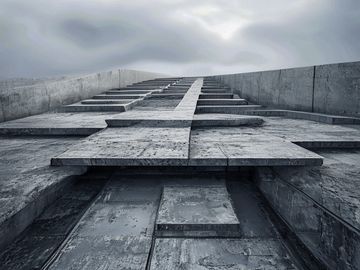 Stepped Isolated Foundation