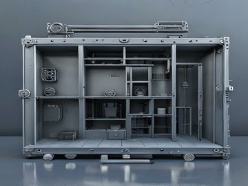 Prefab RC Frame-Shear Wall Structure