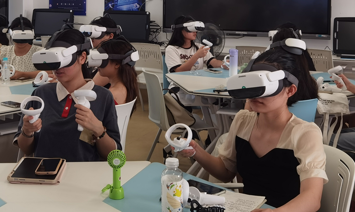 VR Teaching and Training Platform of Guangdong Polytechnic Normal University