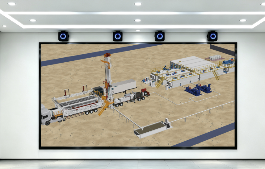 Scientia Wall immersive simulation display